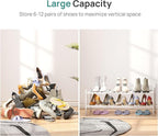 viewcare Long Shoe Rack for Entryway, Shoe Organizer for Hallway Closet - Image 5