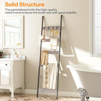 HOOBRO Blanket Ladder, 6-Tier Towel Rack - Image 5