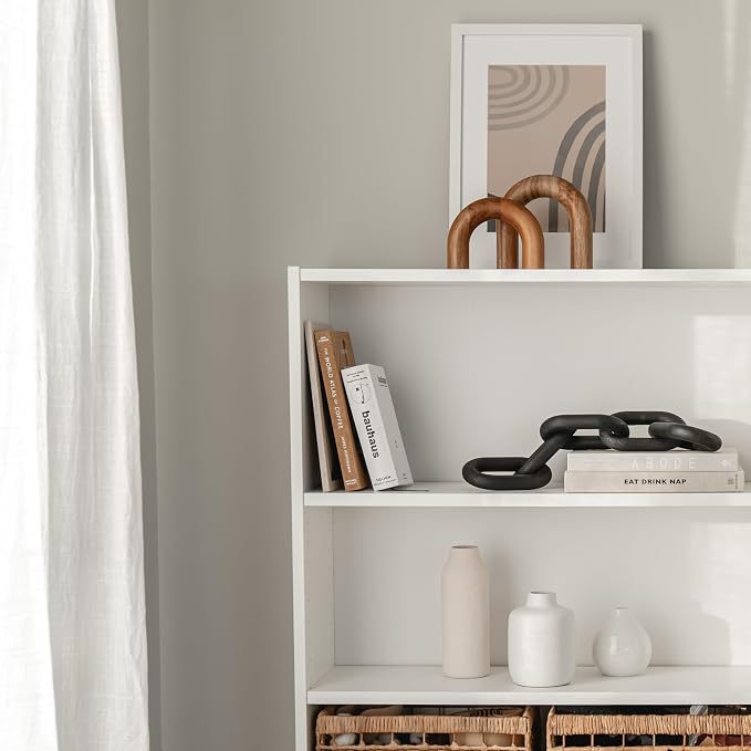 PEAKOLY Wood Arch Bookshelf Decor - Image 2