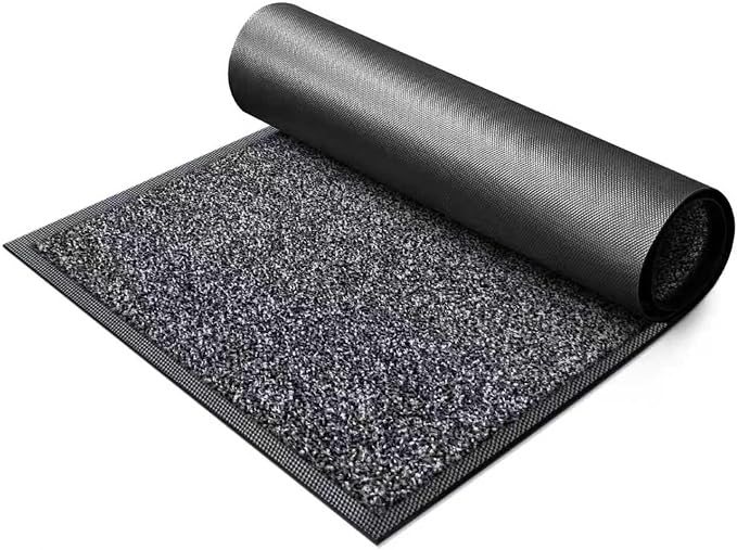 Super Absorbent Front Door Mat, Non-Slip Washable Indoor Doormats, Low Profile by Mibao