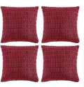 Fancy Homi 4 Packs Decorative Throw Pillow Covers by Fancy+Homi