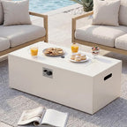 ECOTOUGE 8-Piece Half-Moon Curved Patio Furniture Set - Image 3