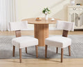 HNY Mid Century Modern Dining Chairs Set of 2 by HNY