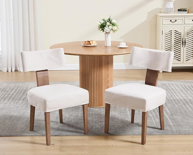 HNY Mid Century Modern Dining Chairs Set of 2 by HNY