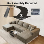 135.4" Cloud Modular Sectional Sofa - Image 5