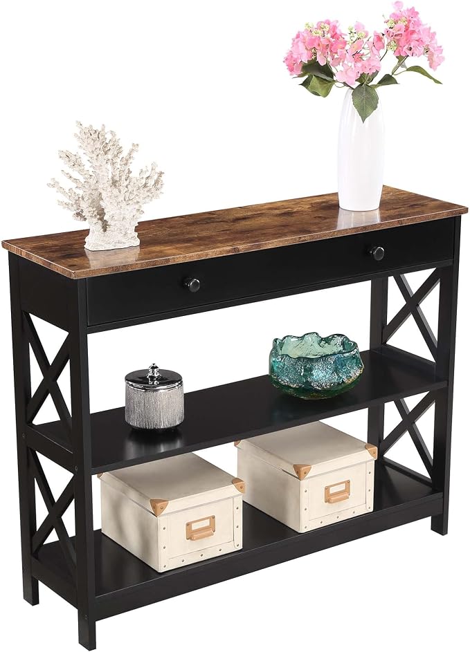 Convenience Concepts Oxford 1 Drawer Console Table - Image 4