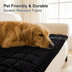 Smiry Couch Cover for Dogs, Non Slip Washable Sofa Protector for Pets | Soft - Image 4