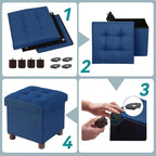 BRIAN & DANY Small Ottoman - Image 3