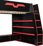 Full Size Wood Esports Loft Bed - Image 8