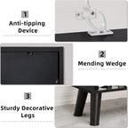 YAHARBO 8 Cube Bookshelf, 3 Tier Bookcase - Image 6