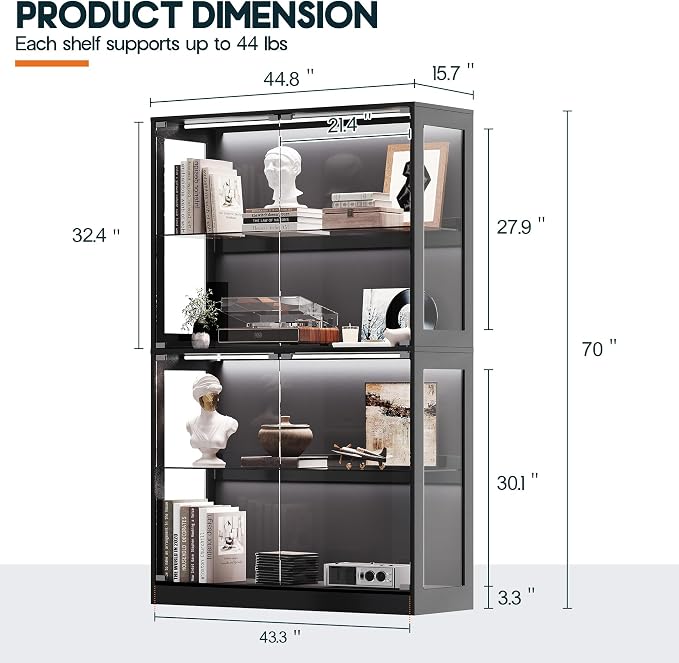 AMERLIFE RGB Display Cabinet - Image 2