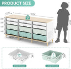 12 Drawers Storage Cabinet - Image 3
