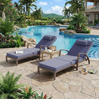 GarveeLife Outdoor Wicker Chaise Lounge Chair by GarveeLife