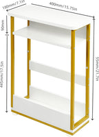 Narrow Side Table, 3-Tier Slim End Table - Image 3