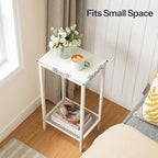 HOOBRO Tall Side Table, Industrial End Telephone Table - Image 4