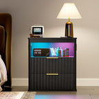 WOOVIVS Modern Nightstand Set of 2 - Image 7