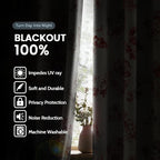 SimpleHome 100% Blackout Curtains - Image 3