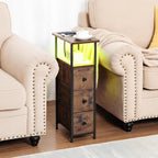 LOAKEKEL Narrow End Table Living Room - Image 2