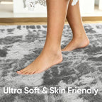 8x10 Extra Large Grey Fluffy Soft Area Rug Non-Slip - Image 5
