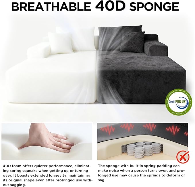 Sytopia Loveseat Chaise Lounge - Image 5