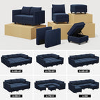 Belffin Modular Sectional Sofa U Shaped Couch - Image 7