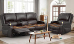 Yolsali 3 Seater Recliner Sofa Set by SavortheHappyMoments