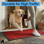 GORILLA GRIP 100% Waterproof All-Season WeatherMAX Doormat US Designed Natural - Image 7