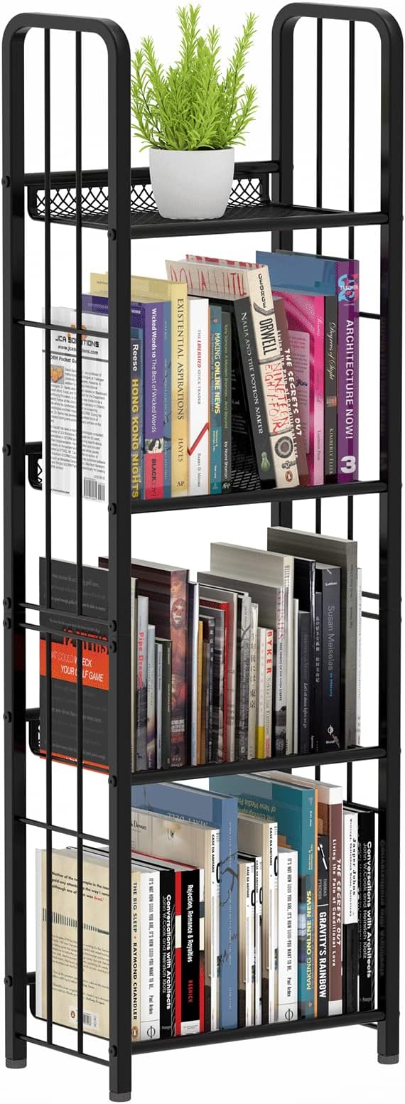 Bookshelf Vertical Storage Freestanding Storage Stand by EternalHome