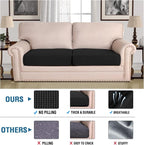 H.VERSAILTEX Super Stretch Individual Seat Cushion Covers Sofa Covers Couch - Image 2