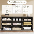 GarveeHome 9 Drawer Dresser for Bedroom, Wide Modern Chest of Drawers, Large - Image 5