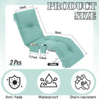Outdoor Chaise Lounge Cushions - Image 2