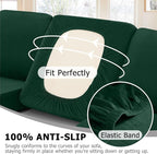 Arfntevss Sectional Couch Covers L Shape Couch Cushion Covers Slipcovers Fitted - Image 4
