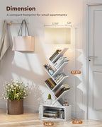 Evermagin 6 Tier Tree Bookshelf - Image 2