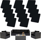 Outdoor Cushion Covers Set, Replacement by SUKAIKEQA
