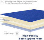 MAXYOYO Japanese Floor Mattress Futon Mattress, Thicken Sleeping Pad Foldable - Image 8