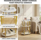 Small Rattan Side/Accent Table - Image 4