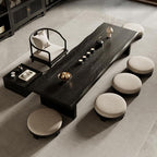 Solid Wood Low Coffee Tea Table by Unknown