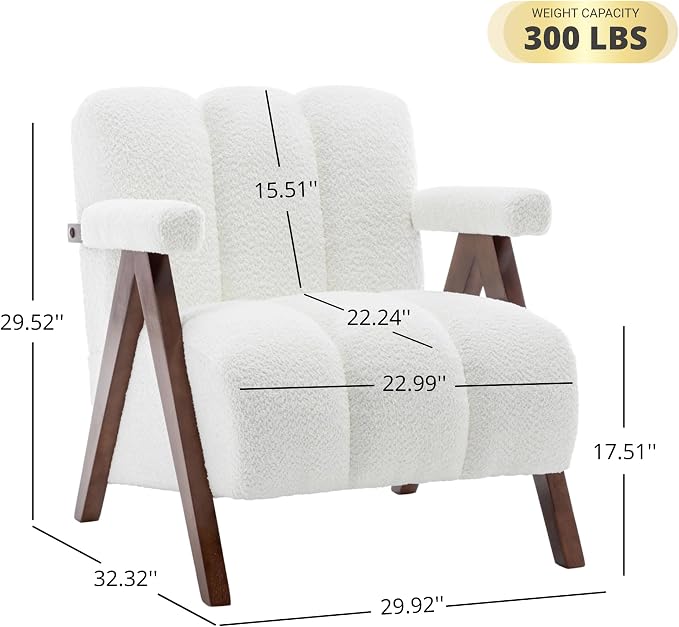 Mid Century Modern Accent Chair - Image 2