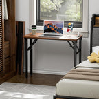 TEMI Small Computer Desk Folding Table - Image 2
