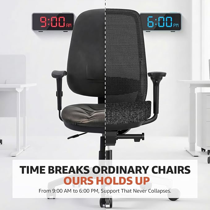 ErgoSift M2 Ergonomic Office Chair High Back Mesh Computer Desk Chair - Image 5