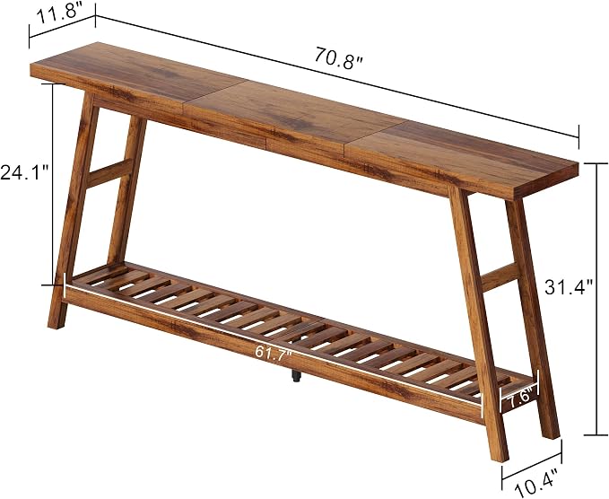 ChooChoo 70.9 Inch Long Console Tables - Image 2