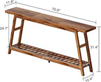 ChooChoo 70.9 Inch Long Console Tables - Image 2