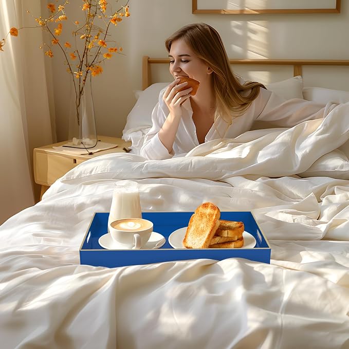 MAONAME Navy Blue Serving Tray - Image 6