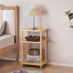 Apicizon 3 Tier End Table, Record Player Stand - Image 5