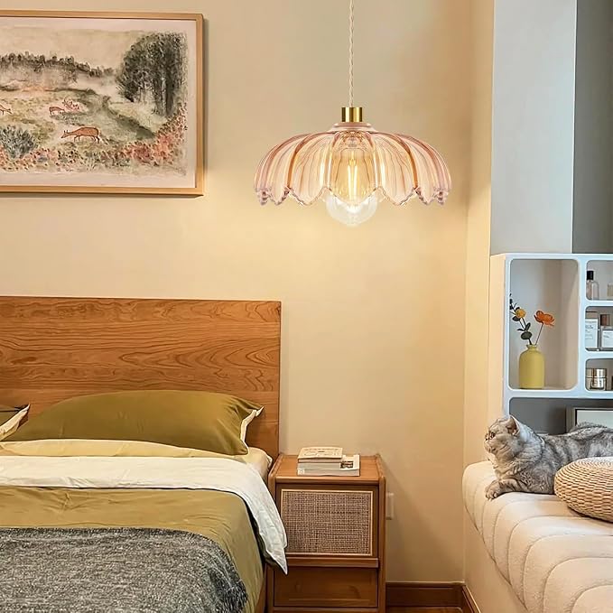 QIYIZM Plug in Pendant Light Hanging Lights - Image 6