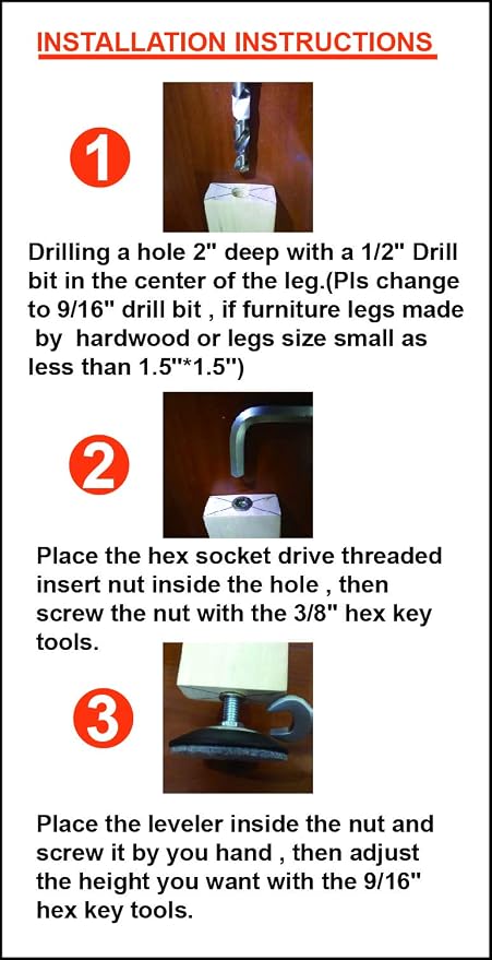Furniture Levelers - Image 7