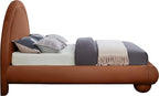 Meridian Furniture MadridCognac-F Madrid Collection Art Deco Full Bed - Image 5