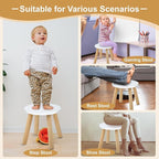 Wooden Step Stool for Kids, Children's Stool Matched Sensory Table, Children - Image 4
