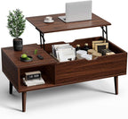 OLIXIS Wood Lift Top Coffee Table by OLIXIS