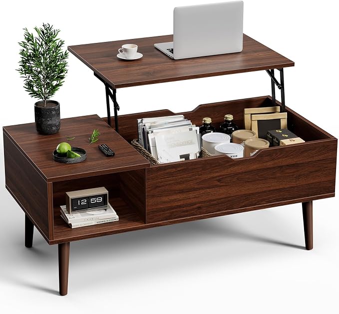 OLIXIS Wood Lift Top Coffee Table by OLIXIS